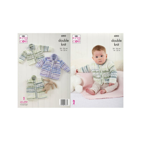 King Cole Baby DK Pattern 6003