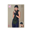 King Cole Scarf, Hat and Wrist Warmers Knitting Pattern 6450