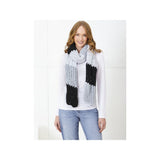 King Cole Scarf Knitting Pattern 6396