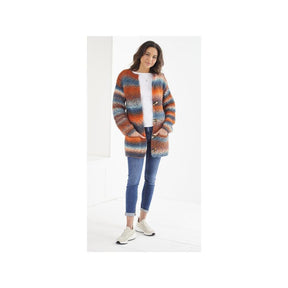 King Cole Super Chunky Cardigan Pattern 6194