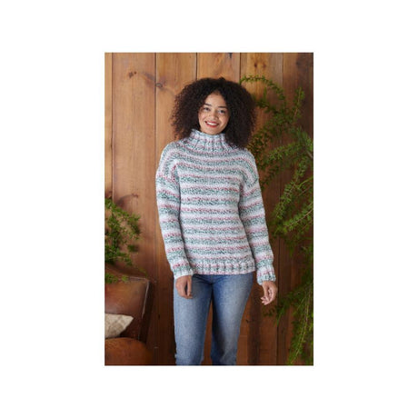 King Cole Super Chunky Sweater Knitting Pattern 5780