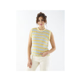 King Cole Tank Top with Dots Knitting Pattern 6472