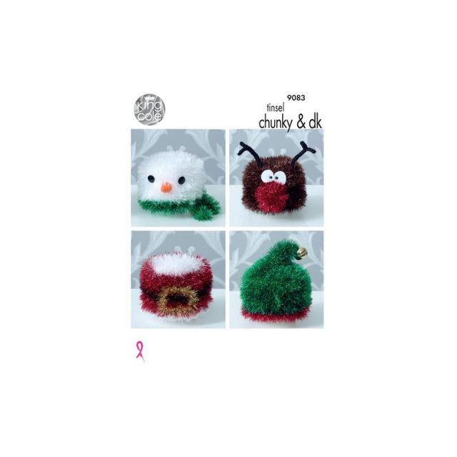 King Cole Christmas Knitting Pattern 9083