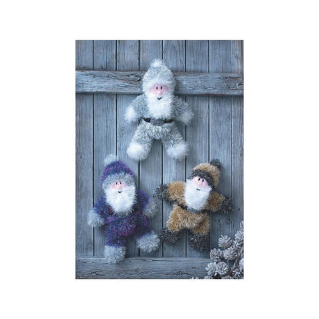King Cole Tinsel Santa Knitting Pattern 9031