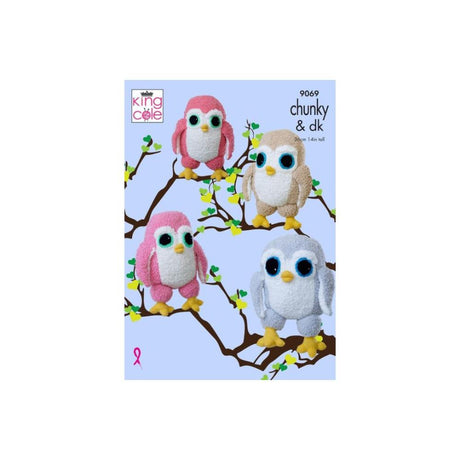 King Cole Toy Bird Knitting Pattern 9069
