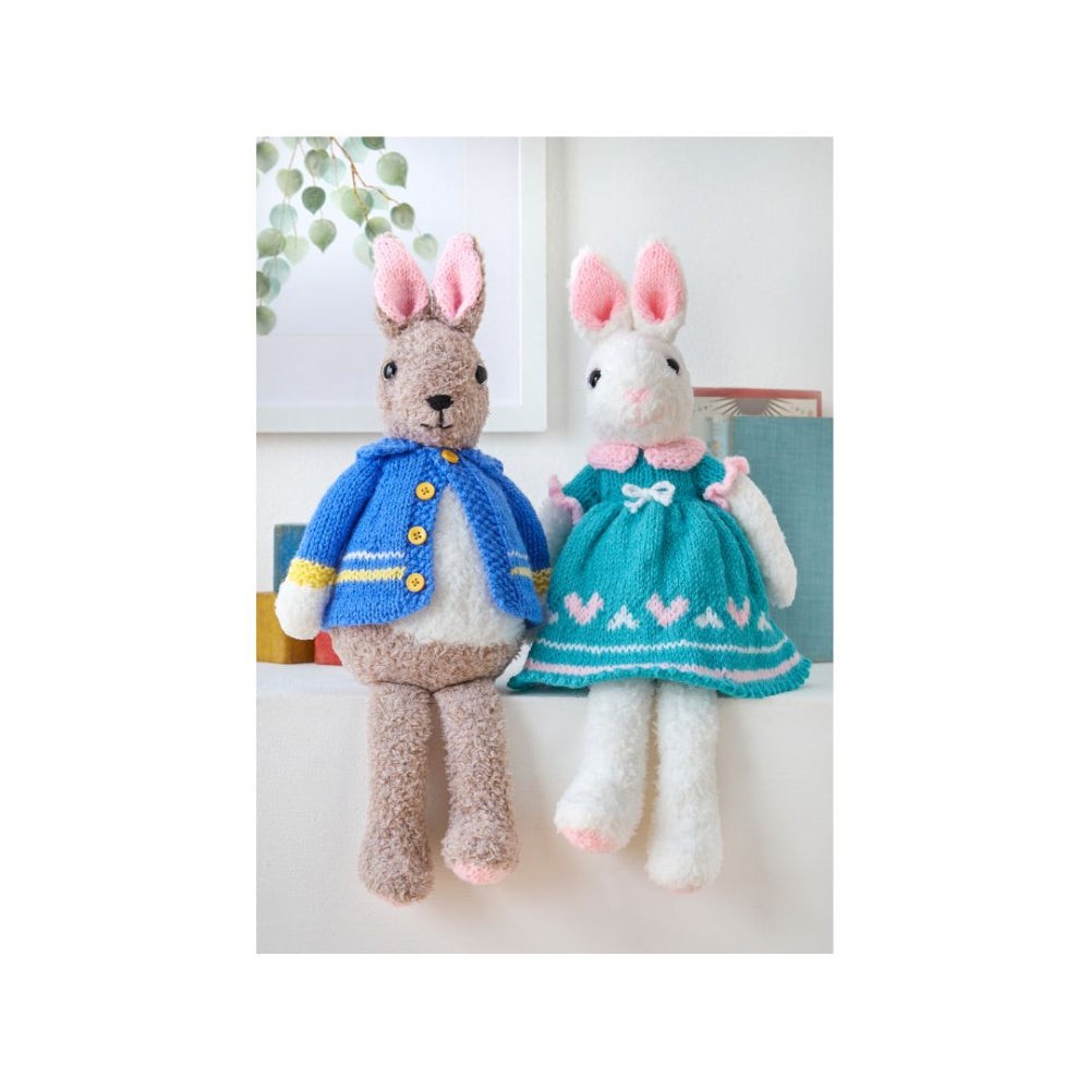 King Cole Toy Bunny Knitting Pattern 9226