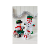 King Cole Snowman and Snowdog Knitting Pattern 9168