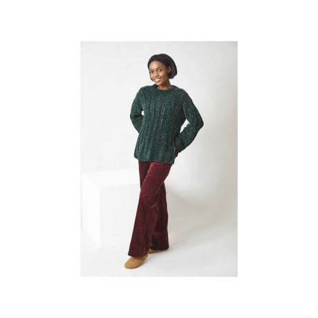 King Cole Yummy Tweed Sweater Pattern 6314