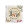 King of the Woods Linen Embroidery Kit