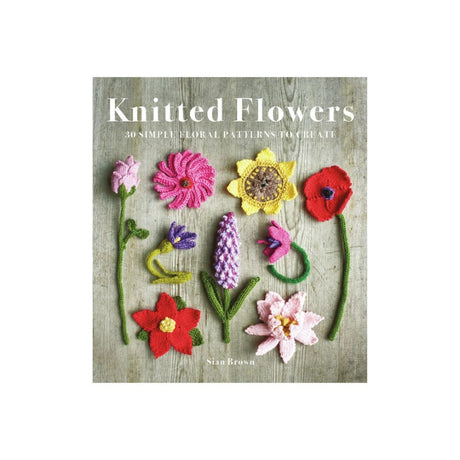 Knitted Flowers Book