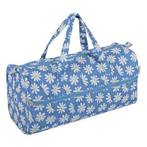 Denim Daisies Knitting Bag