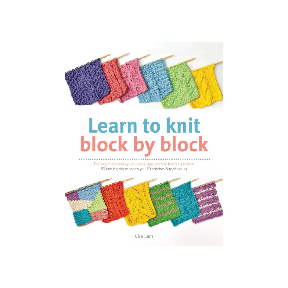 Learn to Knit Block by Block Book