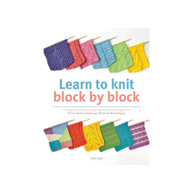 Learn to Knit Block by Block Book