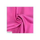 A close-up of bright pink fabric with a gathered swirl in the center, shown on a white background with a small label reading '30 Bright Pink'.