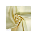 A close-up of draped fabric in a pale lemon yellow colour, with a small label reading '35 Lemon' in the lower-left corner of the fabric area.