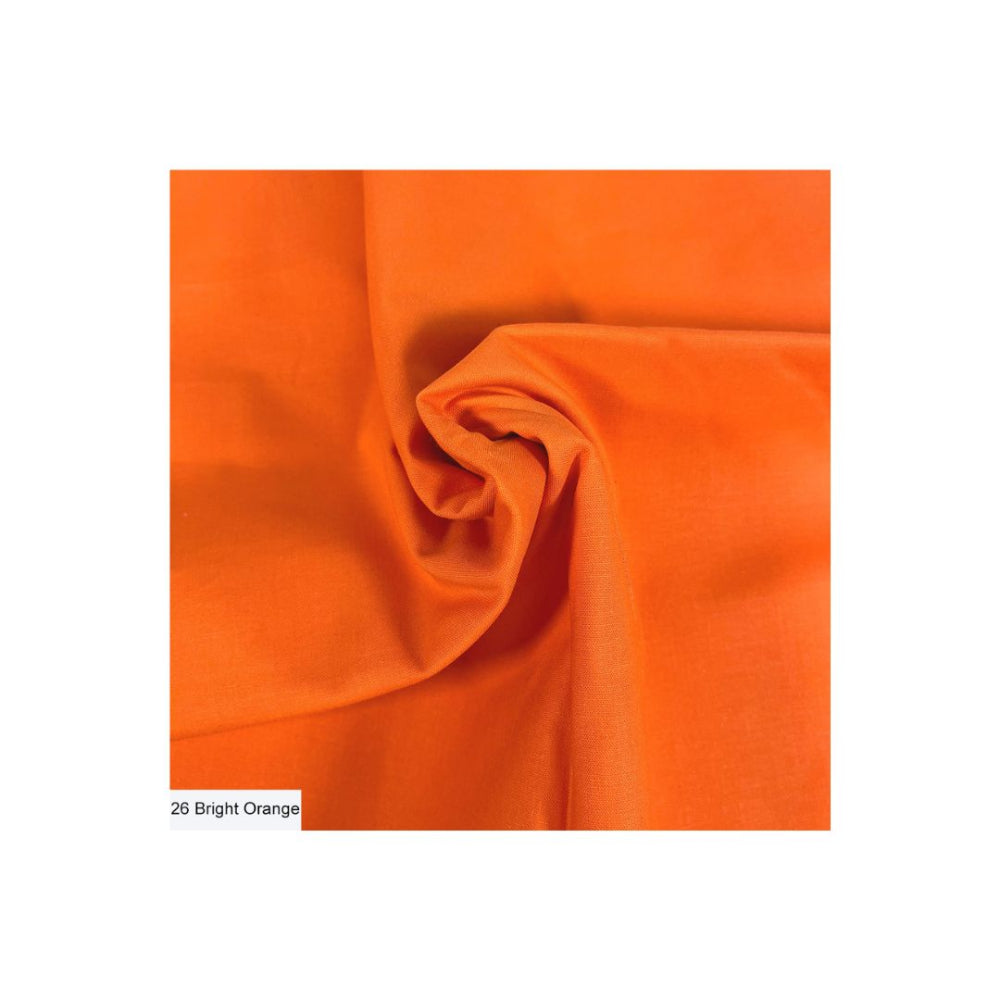Make Believe Solid Fabric Orange