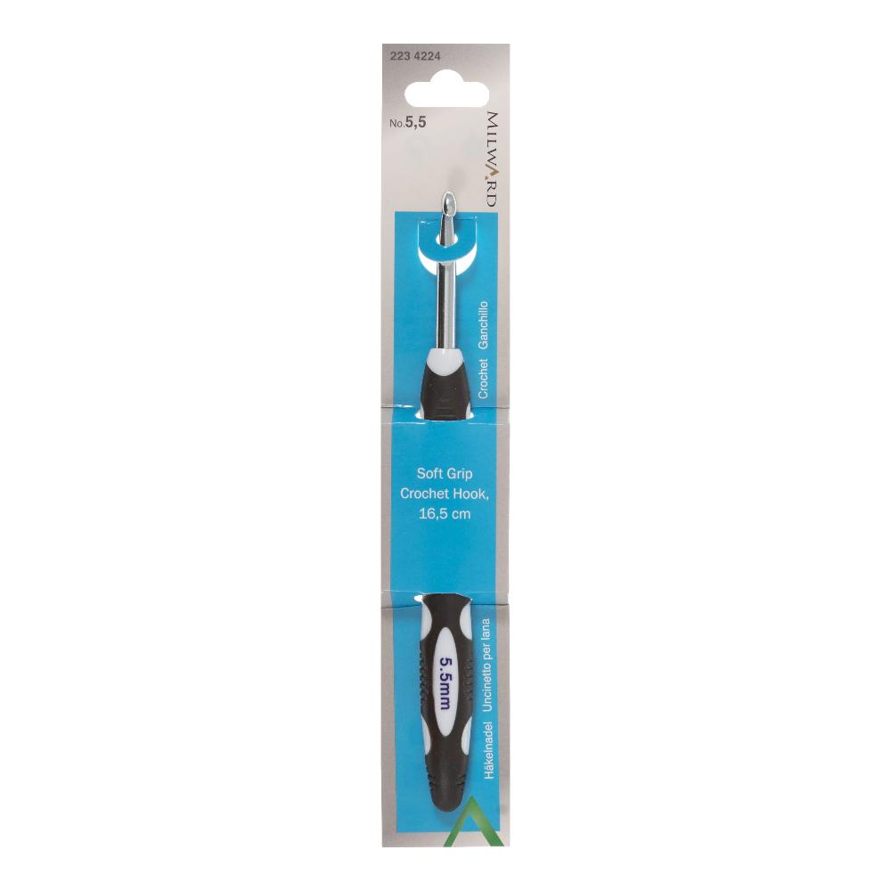 Milward Soft Grip Crochet Hook 5.50 mm