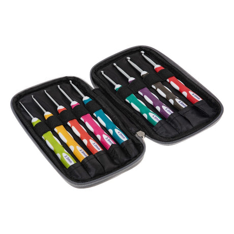 Milward Soft Grip Crochet Hook Set With Storage Case