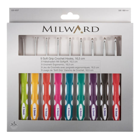 Milward Soft Grip Crochet Hooks