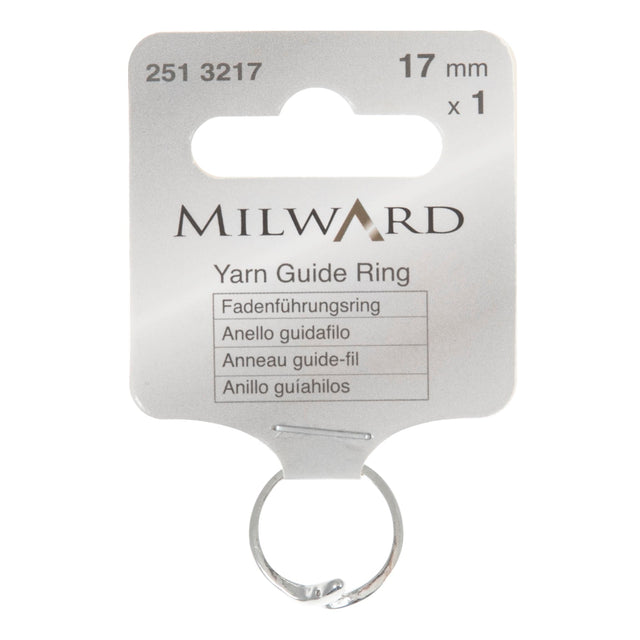 Milward yarn guide ring on a white background