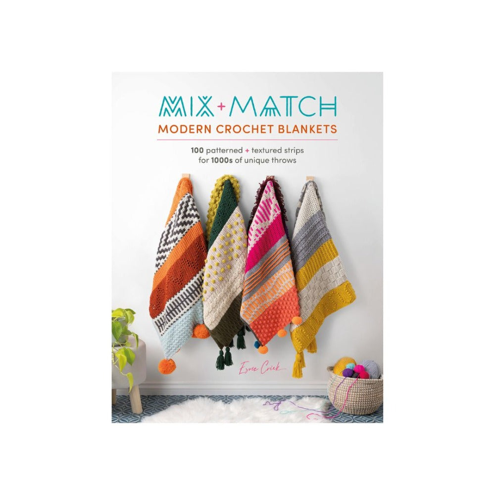 Mix and Match Modern Crochet Blankets