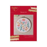 Anchor Modern Graphic Scattered Florals Cross Stitch Kit