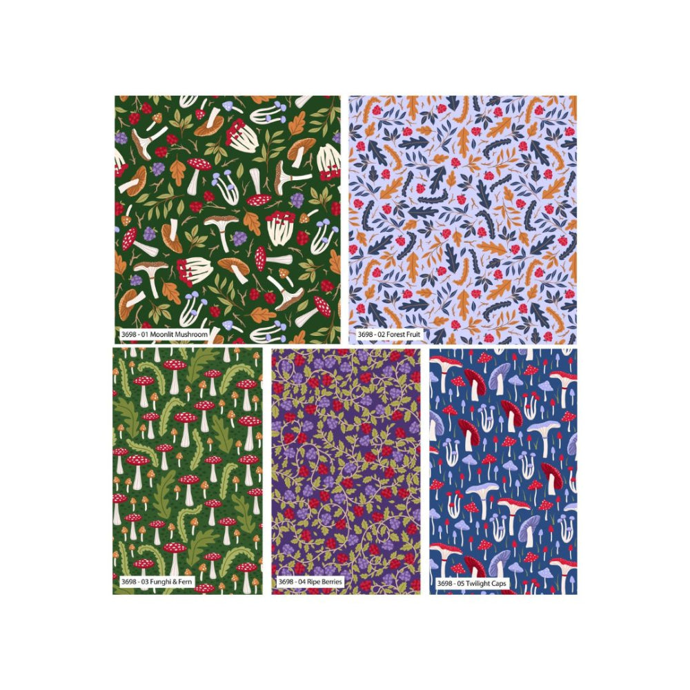 Nightfall Forest Fat Quarter Bundle