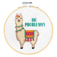 No Probllama Cross Stitch Kit