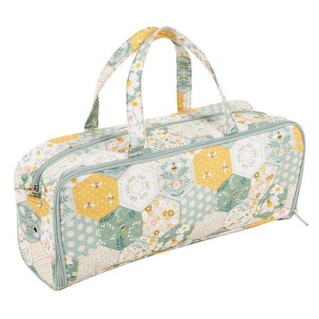 Patchwork Bee Knitting Bag with Needle Storage