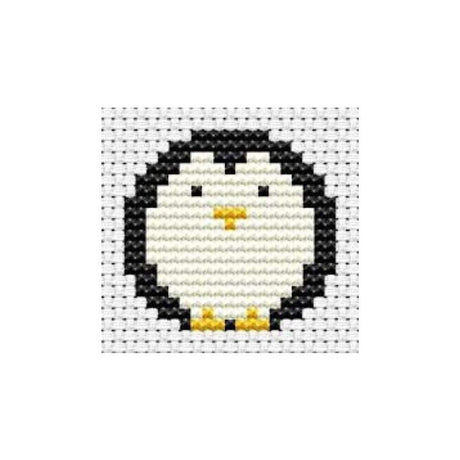 Fat Cat Easy Peasy Penguin Cross Stitch Kit
