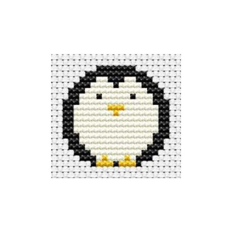Fat Cat Easy Peasy Penguin Cross Stitch Kit