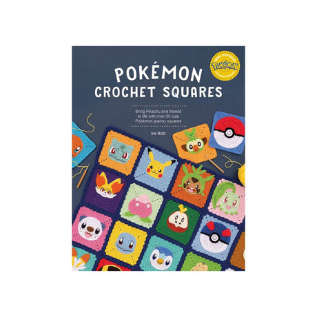 Pokemon Crochet Squares Book