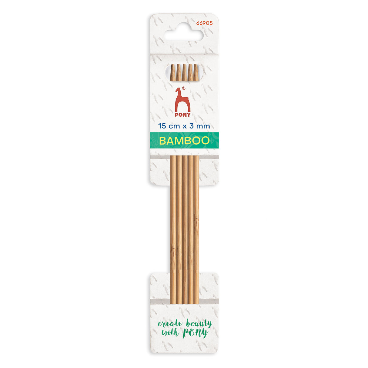Pony Bamboo Double Pointed Needles