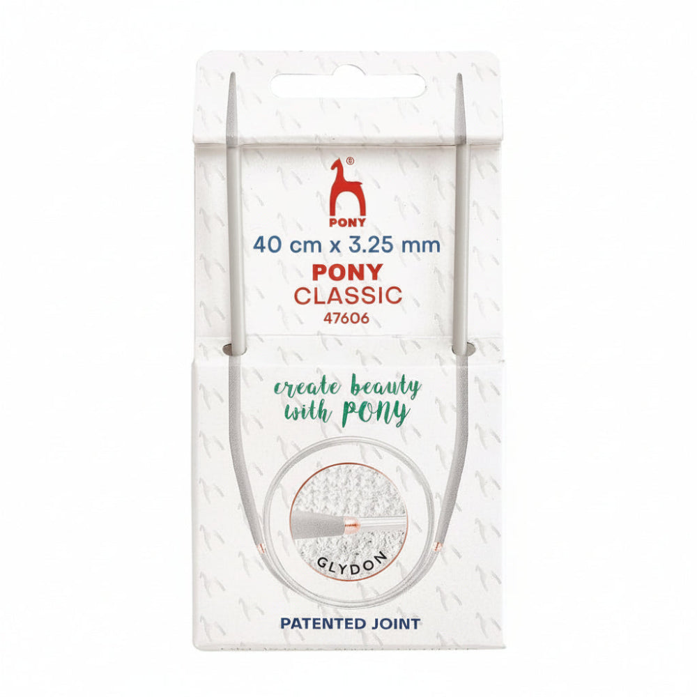 Pony Circular 40 cm Knitting Needle