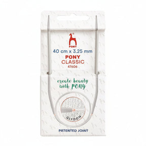 Pony Circular 40 cm Knitting Needle