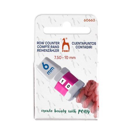 Pony Jumbo Row Counter 7.5 mm to 10 mm
