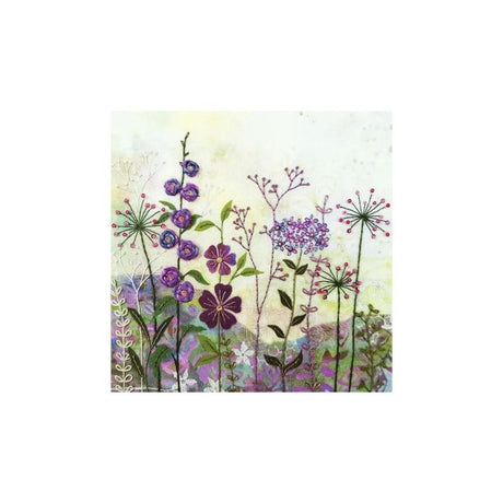 Purple Garden Stitch Kit