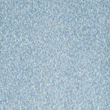A close-up of a heathered light blue knit fabric texture, showing the fine woven pattern.