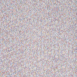 A close-up of a heathered knit fabric texture with a blend of light gray, beige, and soft pink threads.