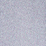 A close-up of a heathered knit fabric texture in a light gray base with subtle pink and blue flecks throughout.