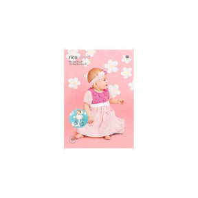 Rico Baby Dress and Headband Knitting Pattern 611
