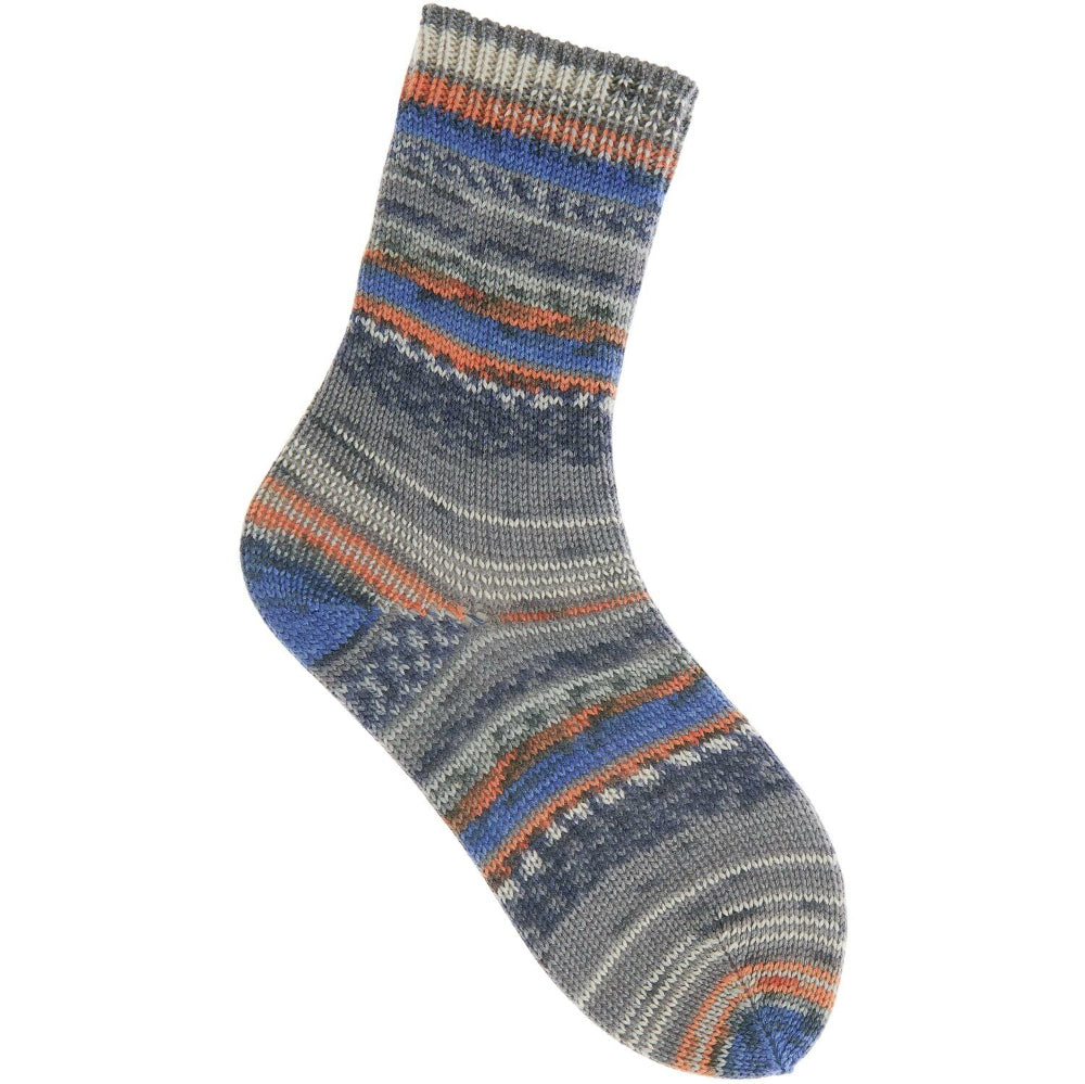 Rico Bamboo Sock Norwegian Style Grey Mix