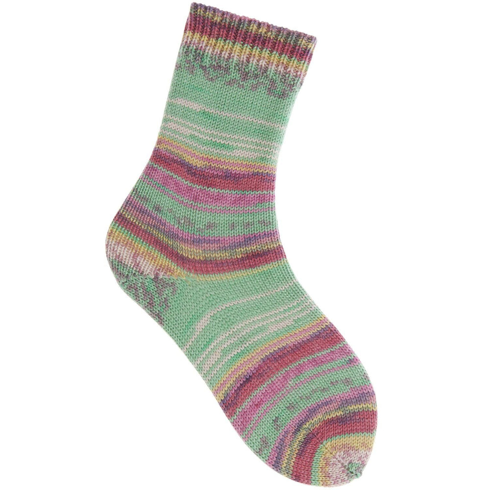 Rico Bamboo Sock Norwegian Style Raspberry