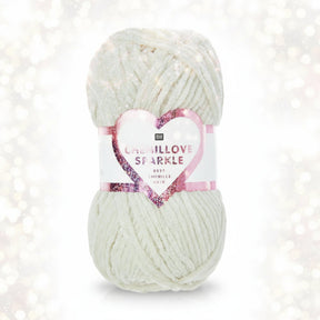 Rico Creative Chenillove Sparkle Yarn - Soft Sparkly Chenille