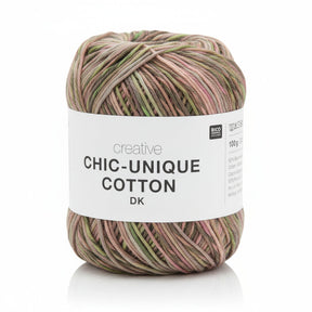 Rico Creative Chic Unique Cotton DK Yarn