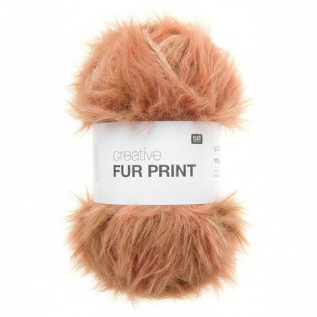 Rico Creative Fur Print Aran Yarn