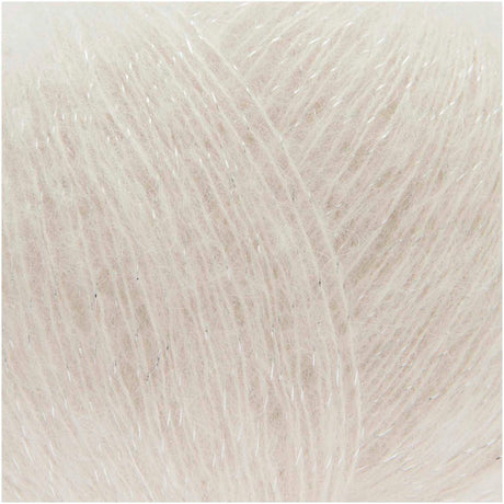 Rico Essentials Super Kid Mohair Glamorous Glitter Ecru