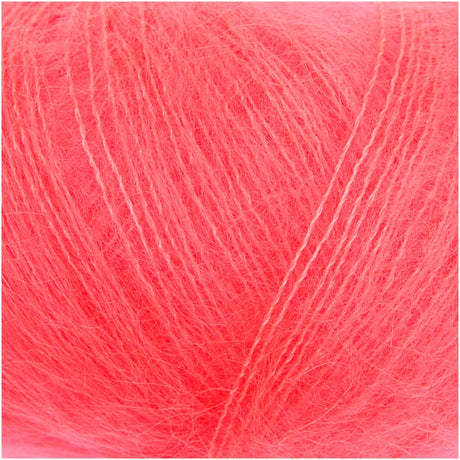Rico Essentials Super Kid Mohair Loves Silk Neon Red