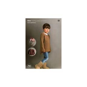Rico Kids Aran Sweater and Hat Knitting Pattern 659