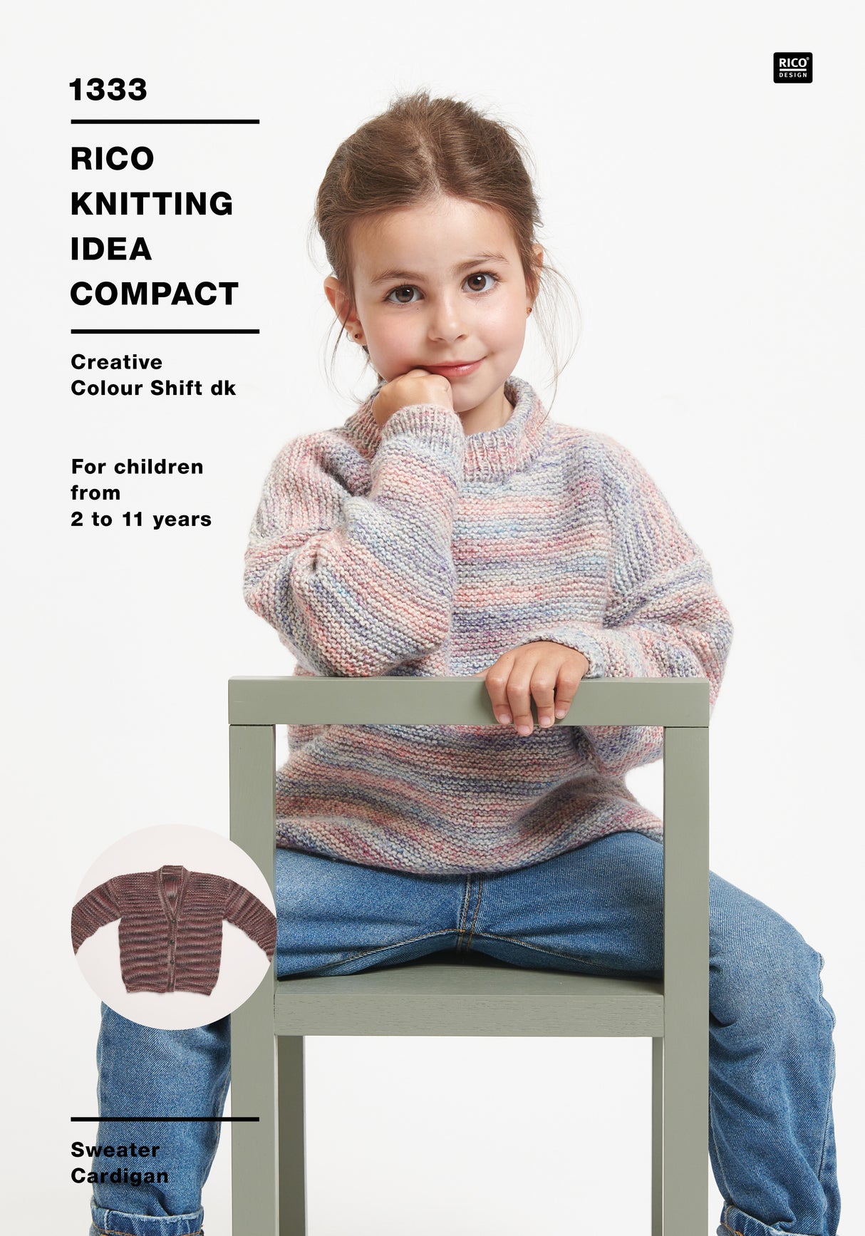 Rico DK Knitting Pattern 1333